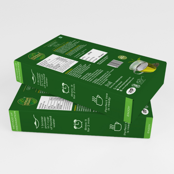 Organic Green Tea 100gms - Image 5